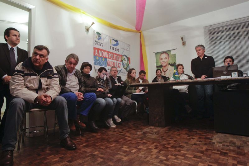 Reunião da Rede em Curitiba: no Paraná, 70% dos filiados nunca tiveram atuação partidária | Daniel Castellano/ Gazeta do Povo