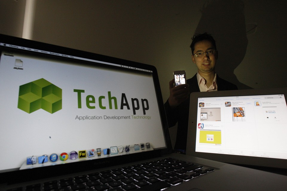 Luís Antonio de Marchi, fundador do TechApp | Jonathan Campos/ Gazeta do Povo
