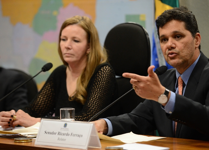 Senadores Vanessa Graziotin e Ricardo Ferraço fazem parte da CPI da Espionagem | José Cruz/Agência Brasil