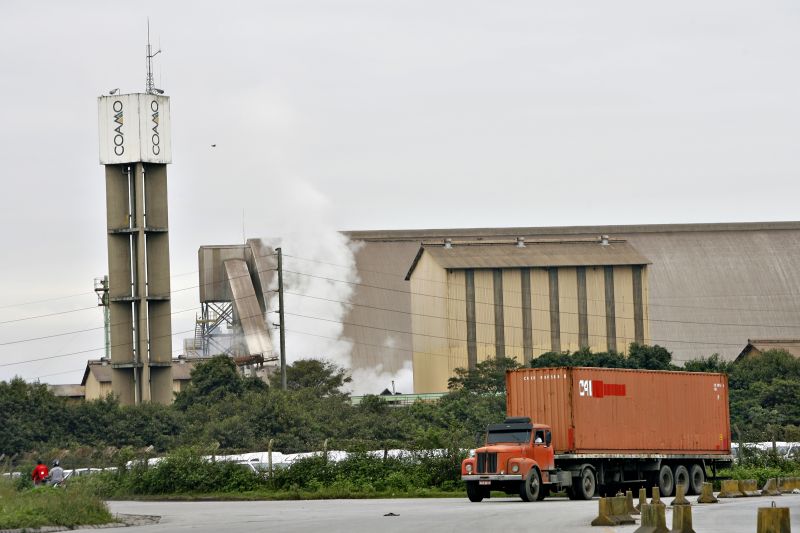 Terminal da Coamo em Paranaguá. Cargas não estariam chegando aos destinatários há meses, segundo a polícia | Antônio More/ Gazeta do Povo