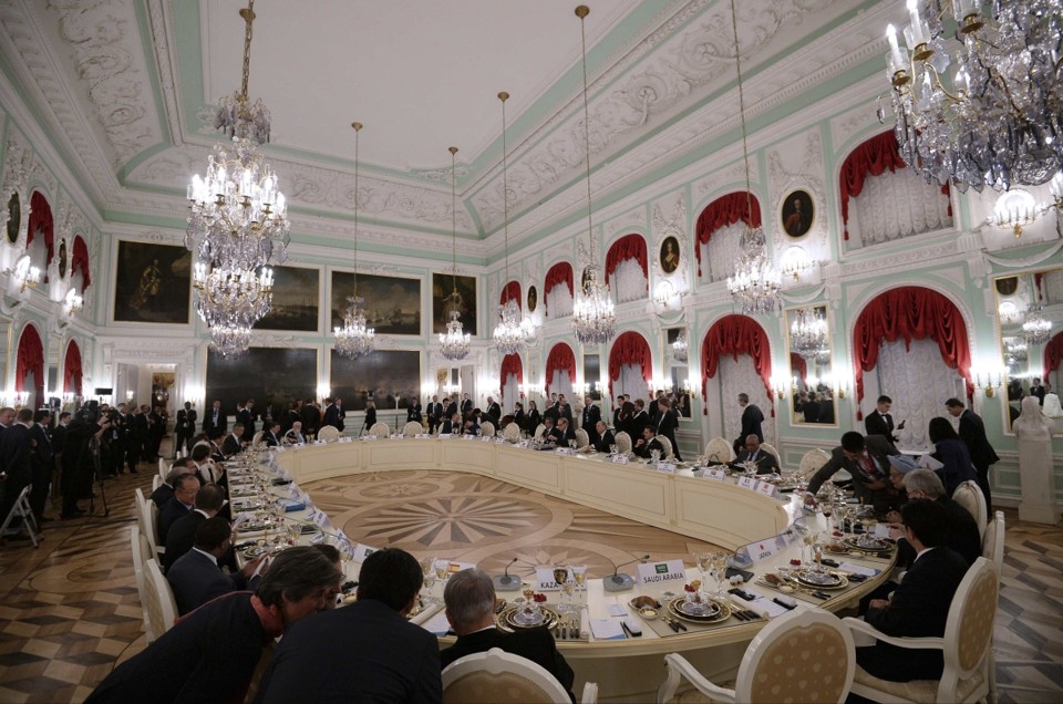 Jantar do G20 expôs a divisão do grupo sobre um ataque contra a Síria | Reuters/Ramil Sitdikov/RIA Novosti/Compartilhamento