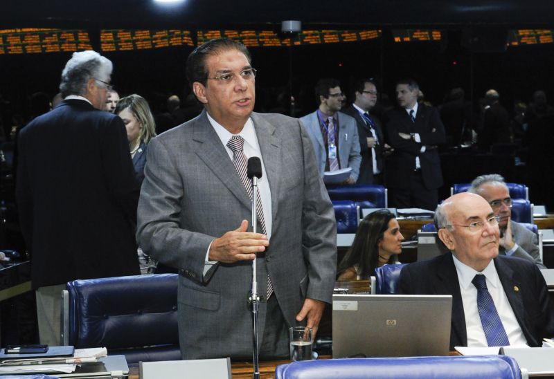Senador Jader Barbalho, em um raro pronunciamento: Quem conhece o país tem a exata dimensão da necessidade da criação de novos municípios | Waldemir Barreto/Ag. Senado