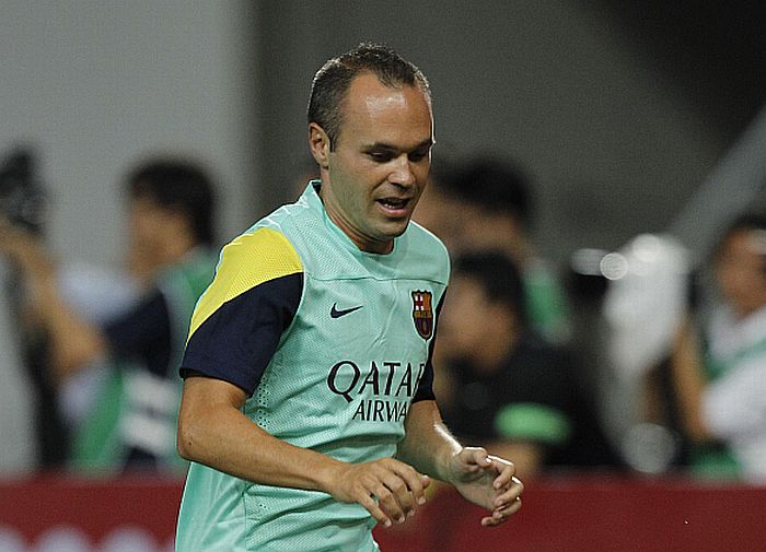 Iniesta espera encerrar a carreira jogando pelo Barcelona | Chaiwat Subprasom / Reuters