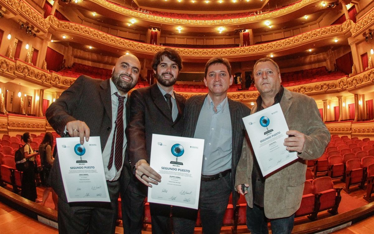 Os jornalistas da Gazeta do Povo Diego Ribeiro, Felippe Aníbal, Mauri König e Albari Rosa, que trabalharam na série | Daniel Castellano / Gazeta do Povo