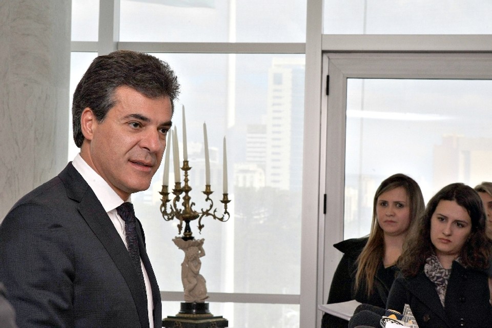 Richa: principal expoente do PSB no Paraná, o ex-prefeito Luciano Ducci é um dos mais fiéis aliados do governador | Ivonaldo Alexandre/ Gazeta do Povo