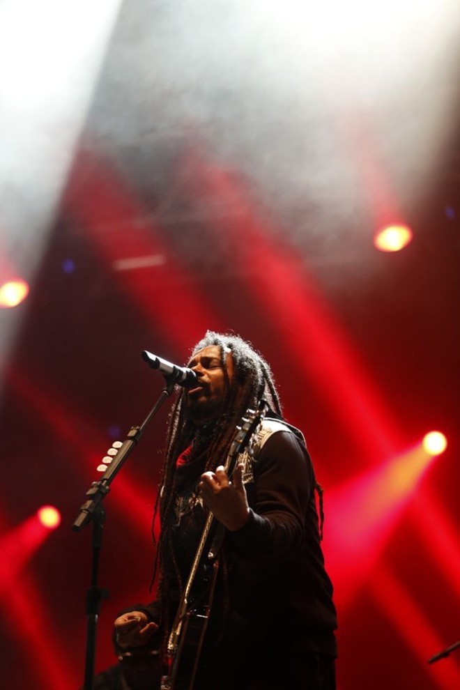 Falcão, vocalista e fontman da banda O Rappa | 