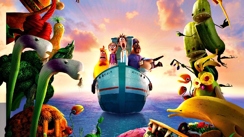 Lockwood e seu amigos precisam combater comidas que viraram animais selvagens | Divulgação