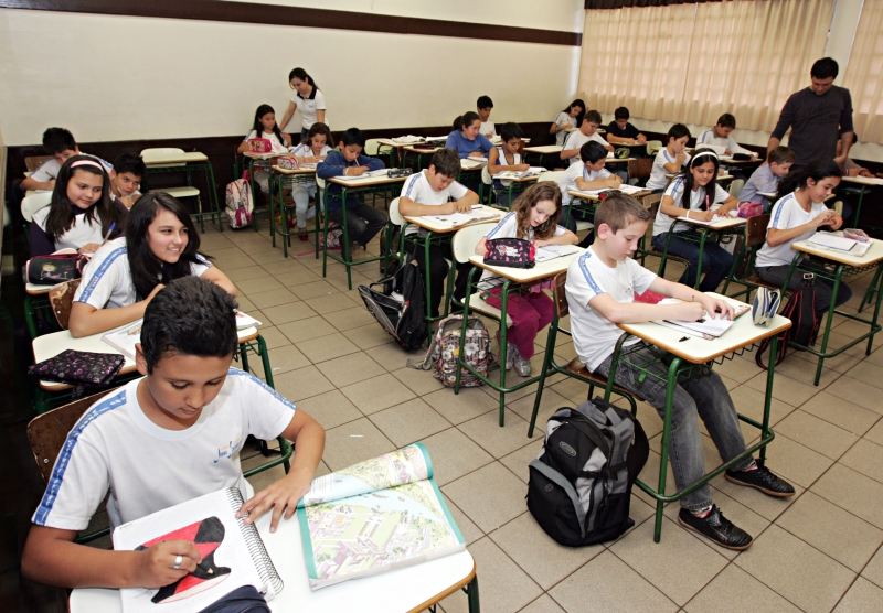 Início do período escolar começa em 10 de fevereiro | Christian Rizzi/Gazeta do Povo