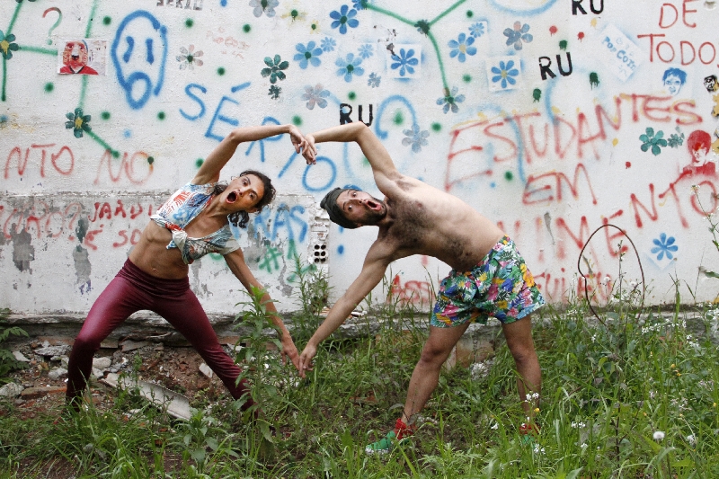 Gladis Tridapalli e Ronie Rodrigues criaram coreografia a partir de embate entre artistas e prefeitura | Luana Navarro/Divulgação