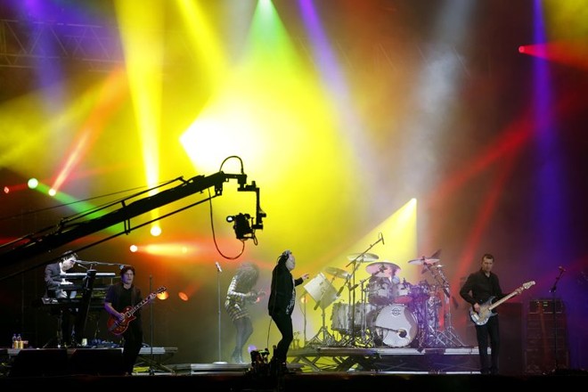 Banda Simple Minds no Circuito Banco do Brasil, no BioParque, em Curitiba | 