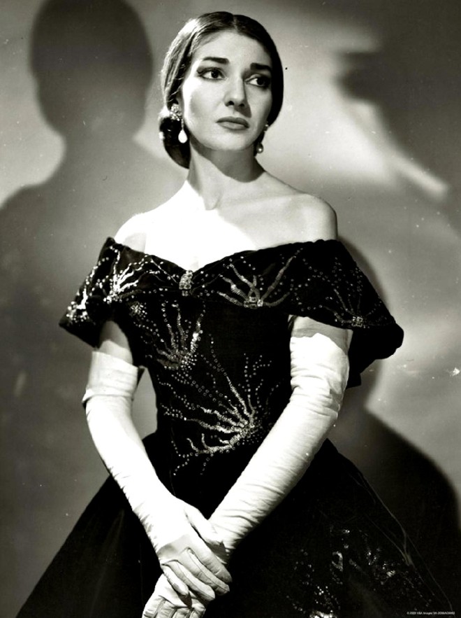 Maior intérprete do papel de Violeta, em La Traviata, foi a soprano Maria Callas (1923-1977) |