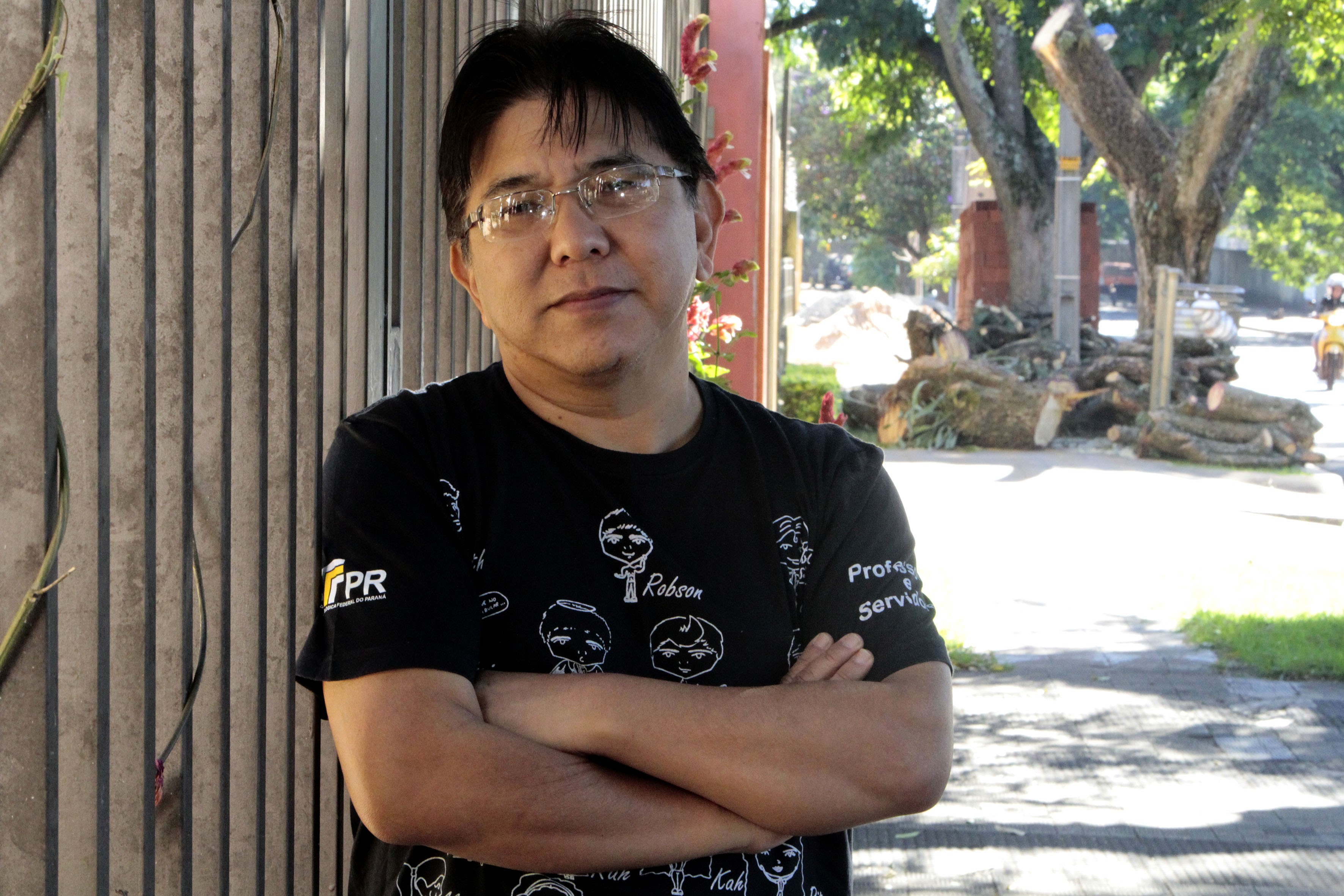 Para Oscar Nakasato, escritores também devem ter responsabilidade ao tratar da vida de pessoas públicas | Ivan Amorin/Gazeta Maringá