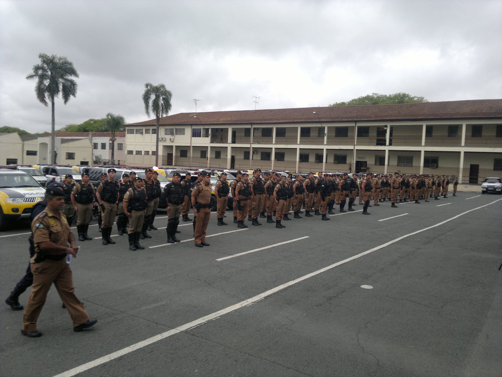 Mais de 1,7 mil agentes da segurança pública devem participar de operação em Curitiba e no interior do Paraná | Rafael Neves/Gazeta do Povo