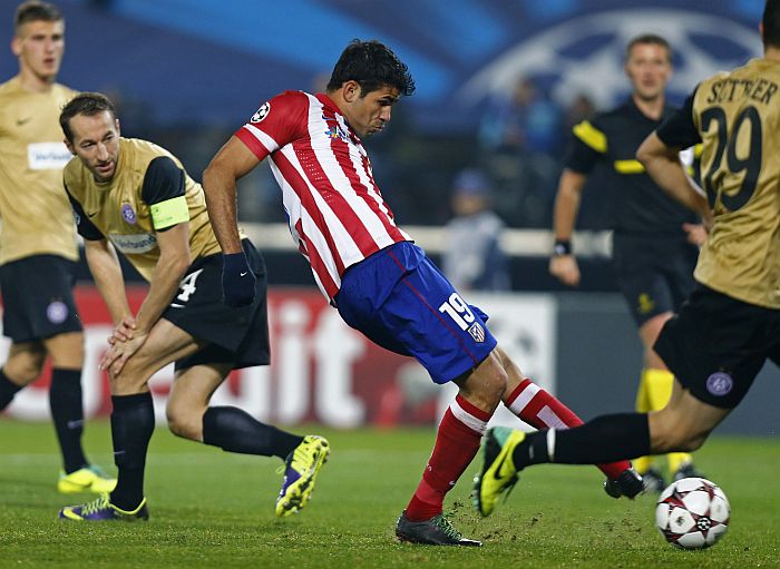 Brasileiro Diego Costa vem sendo cogitado a atuar pela seleção da Espanha | Dominic Ebenbichler / Reuters