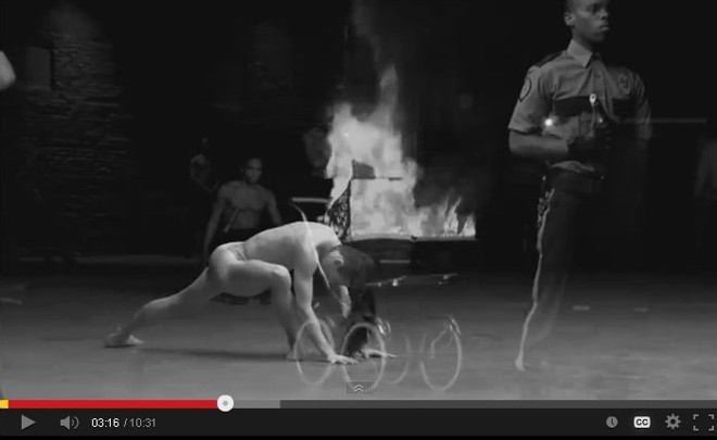 Trecho do vídeo de Madonna, que tem dança contemporânea | Reprodução