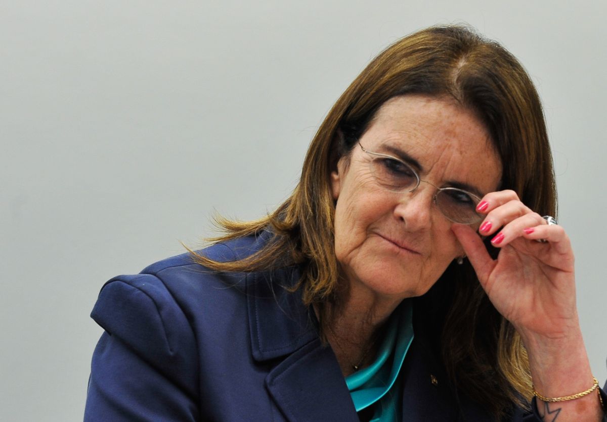 Maria das Graças Foster é engenheira química e funcionária de carreira da Petrobras, onde ingressou como estagiária | Antonio Cruz/ABr