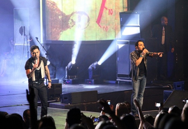 Bem-humorados, os irmãos falaram sobre futebol, fizeram piadas e até relembraram, em tom de brincadeira, a briga ocorrida no Guaíra dois anos antes |