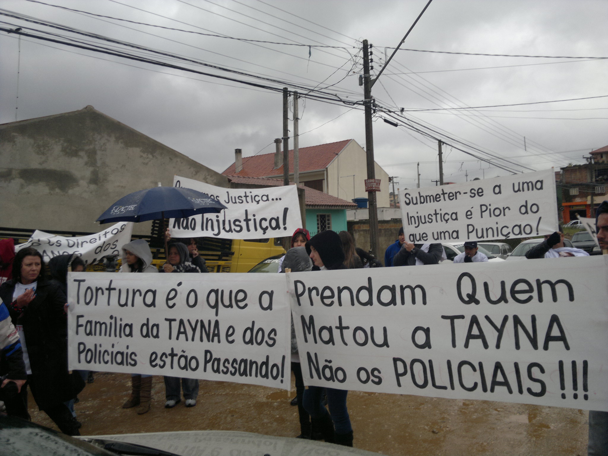 Policiais acusados de tortura aos suspeitos de matarem Tayná seguem presos. Caso continua sem respostas. | Eloá Cruz
