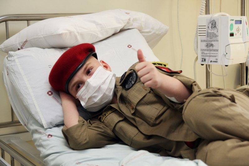 João Bombeirinho fez transplante de medula em Curitiba | André Rodrigues/ Gazeta do Povo