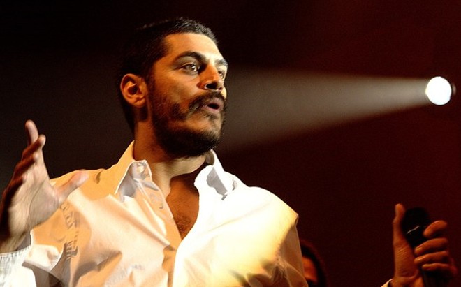 No domingo, Criolo toca no palco conexões |