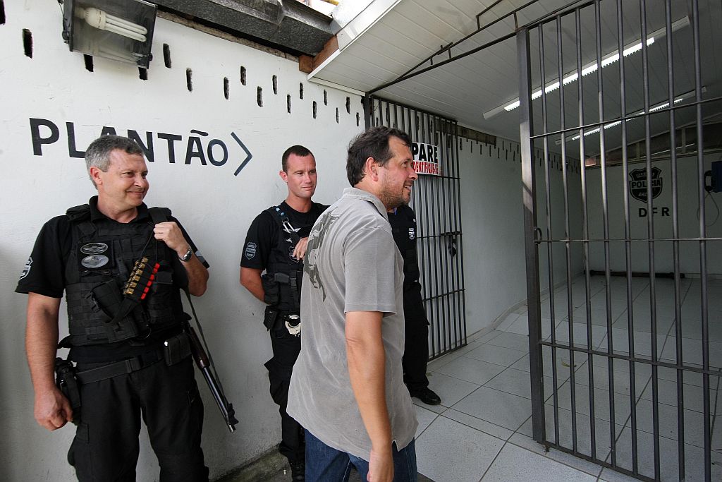 Até o momento, três delegacias da capital já foram interditadas pelos policiais, que protestam contra desvios de função da categoria | Albari Rosa/Gazeta do Povo