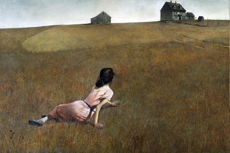 Christinas World, de Andrew Wyeth, influenciou até mesmo a publicidade norte-americana | Reprodução