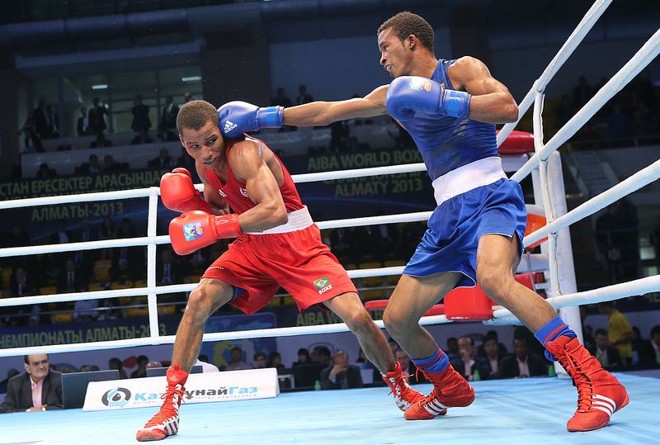 Robson Conceição perdeu para boxeador cubano na final do Mundial de Boxe | Divulgação / AIBA