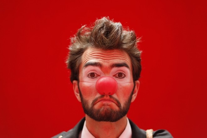 Eliezer Vander Brock, o Palhaço Wilson |