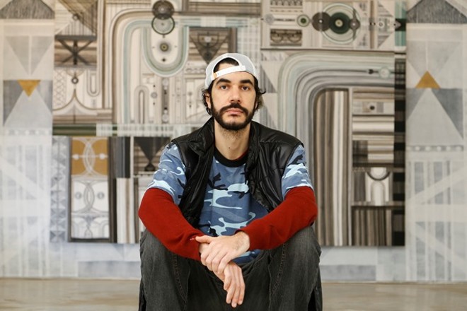 Obras de Kboco dialogam com o grafite, mas ele prefere não ser rotulado de artista urbano |