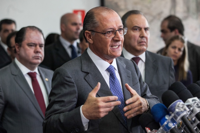 Na segunda-feira, o governador paulista Geraldo Alckmin anunciou uma força-tarefa para investigar o PCC 24 horas | Edson Lopes Jr./A2 Fotografia