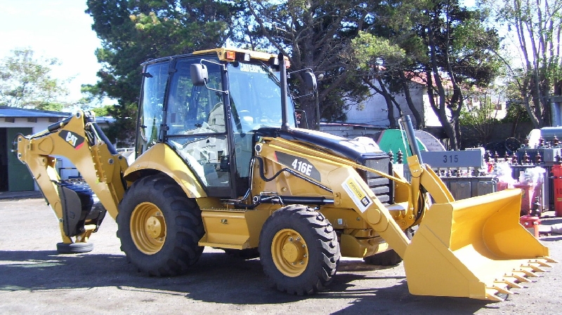 Presença de Caterpillar fez exportações de máquinas como retroescavadeiras quadruplicar de 2012 para 2013 | Divulgação/ Caterpillar