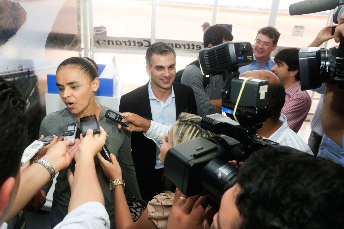 Marina esteve em Cascavel para participar do ciclo de palestras promovido pela Rádio CBN | César Machado/Vale Press