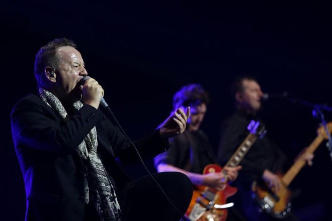 A banda Simple Minds foi a única atração internacional do Circuito Banco do Brasil em Curitiba | 
