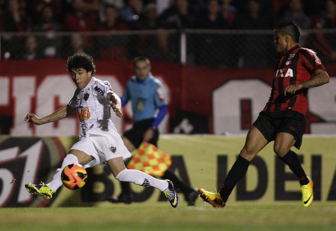 Luan foi uma das principais opções ofensivas do Galo |