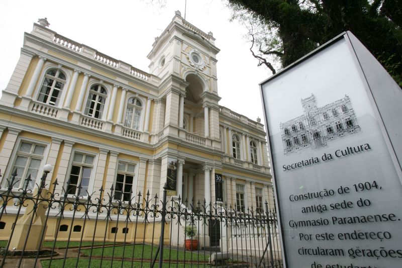 Sede da Secretaria da Cultura: pressão do meio cultural surtiu efeito e fusão foi cancelada | Daniel Castellano/ Gazeta do Povo