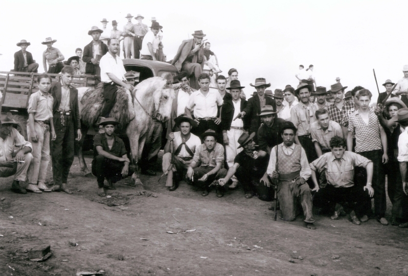 Levante dos Posseiros expulsou os jagunços que aterrorizavam os colonos nas cidades do Sudoeste do Paraná | Reprodução / Oswaldo Jansen