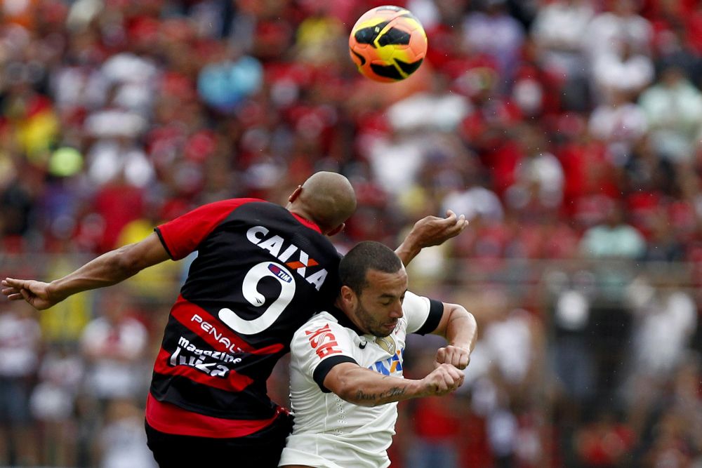 Guilherme marcou para o timão, mas equipe levou o empate | Felipe Oliveira/Folhapress