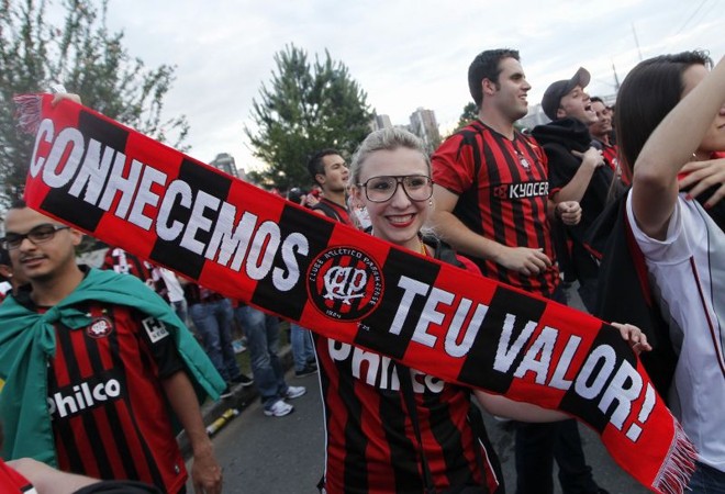 Torcida atleticana na decisão da Copa do Brasil |