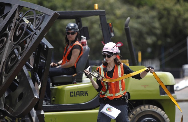 A turnê do espetáculo Corteo conta com 90 containers e mais de 1.000 toneladas de equipamentos |