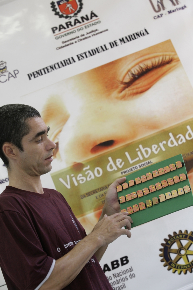 Marcos Joaquim atua no projeto: gosto de saber que o meu trabalho é importante para alguém | Walter Fernandes/Gazeta do Povo