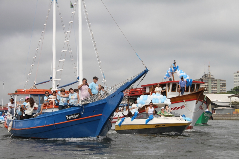 Evento religioso colocou cem embarcações no mar | Sandra Terena
