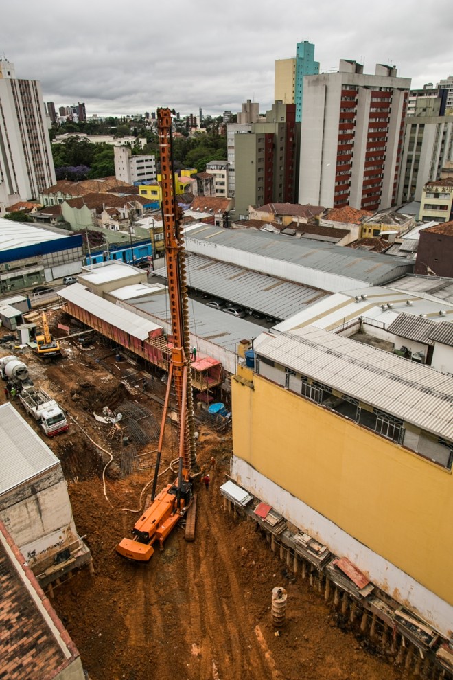 Obras para construção das duas torres do Green Center já começaram |