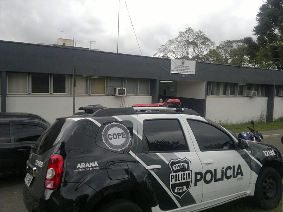 Policiais do Centro de Operações Policiais Especiais (Cope) tiveram que intervir em tentativa de fuga em carceragem no bairro Vila Izabel | Rafael Neves/Gazeta do Povo