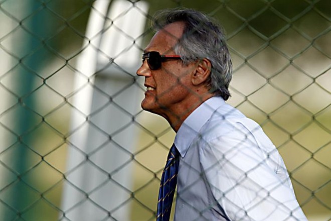 Decisão de Tcheco assumir o comanda foi compartilhada entre o presidente Vilson Ribeiro de Andrade e os jogadores do Coritiba | Albari Rosa / Gazeta do Povo