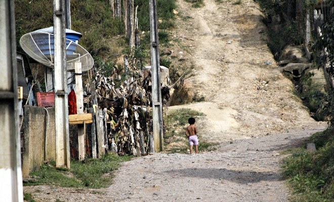 Rua em Doutor Ulysses: pequeno município do Vale do Ribeira é o último em desenvolvimento humano no Paraná |