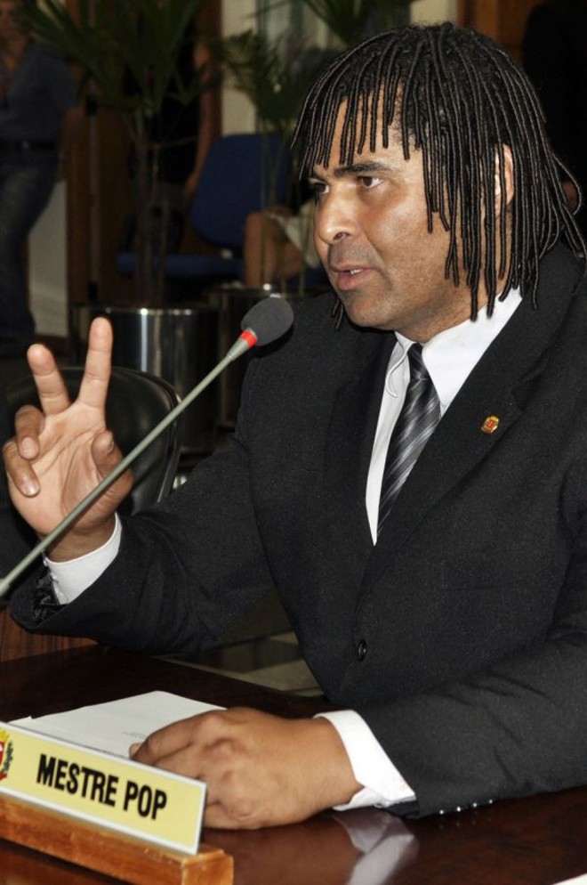 Mestre Pop (PSC), vereador de Curitiba |