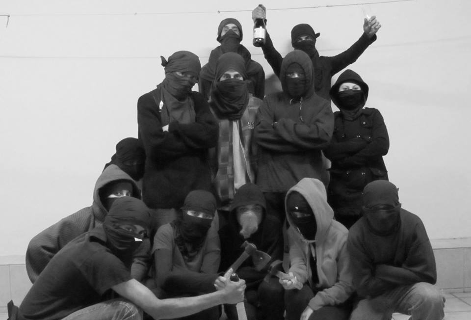 Instituto foi alvo do grupo Armaggedon Black | Divulgação/Coletivo Armageddon Black