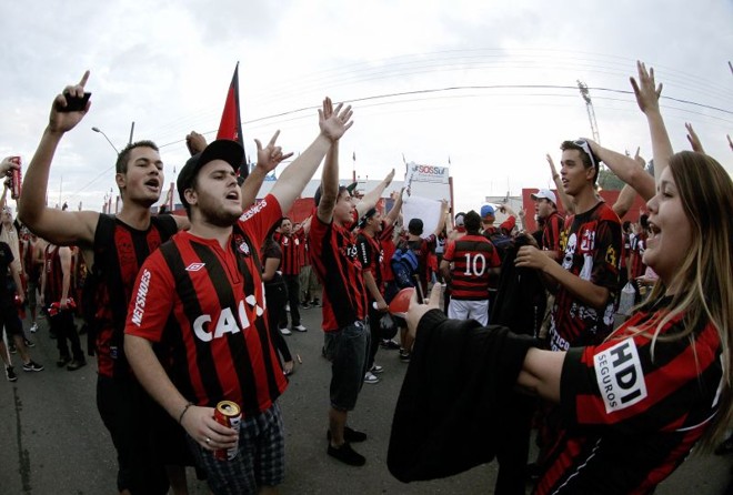 Torcida atleticana na decisão da Copa do Brasil |
