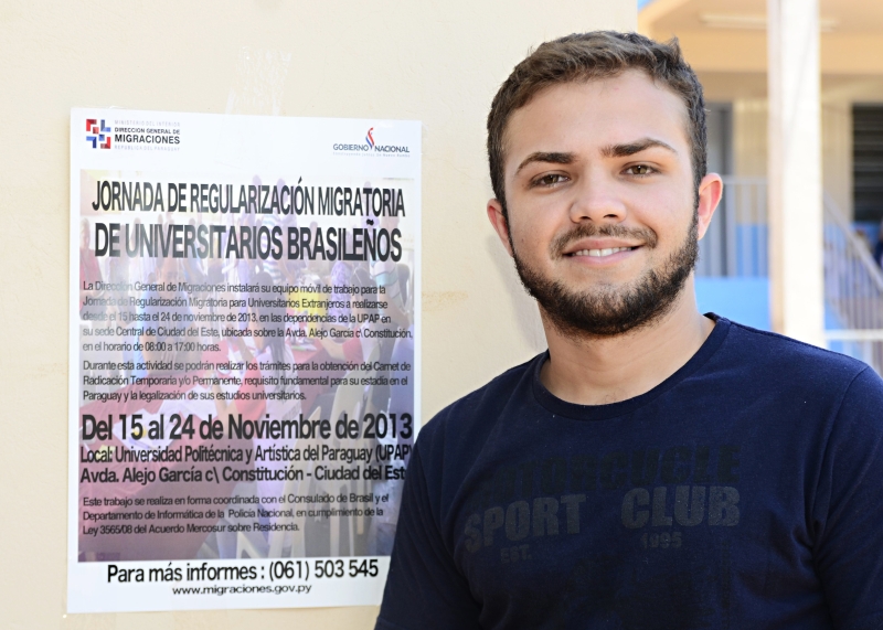 Israel Vieira não tem reclamações do curso de Medicina no Paraguai, mas pretende voltar | Marcos Labanca/Gazeta do Povo