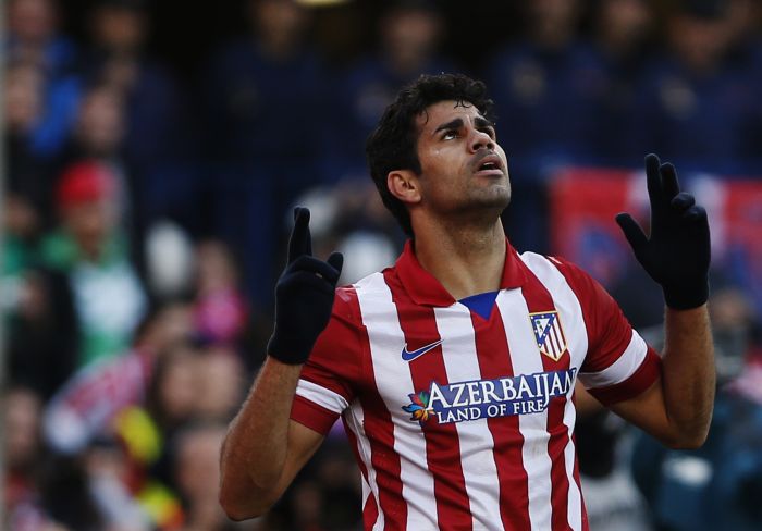 Diego Costa marcou novamente e voltou à artilharia do Campeonato Espanhol neste domingo (3) | Reuters